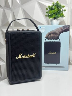 Marshall TVFTON Big Bass Portable Bluetooth Speaker 20+ Hrs Playtime, USB & Type‑C Charging